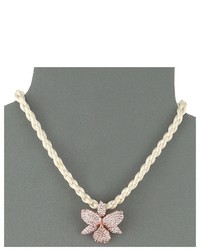 Nina Large Orchid Pave Necklace Necklace