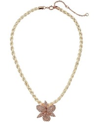 Nina Large Orchid Pave Necklace Necklace