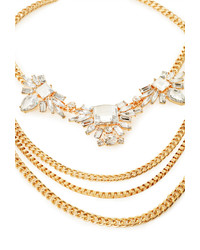 Forever 21 Layered Chain Statet Necklace