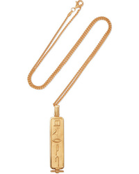 Lucy Folk Le Memphis Gold Plated Necklace