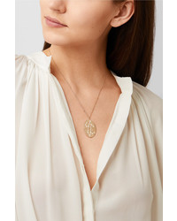 Brooke Gregson Leo 14 Karat Gold Diamond Necklace
