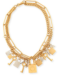 Marc by Marc Jacobs Lock Key Statet Necklace