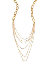 K. Amato Long Multi Strand Chain Necklace