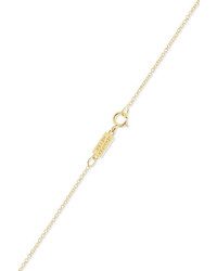 Jennifer Meyer Love 18 Karat Gold Diamond Necklace