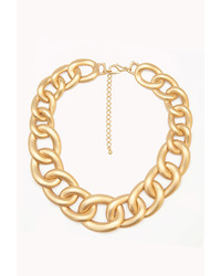 Forever 21 Luxe Curb Chain Necklace