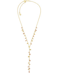 Michael Kors Michl Kors Tailored Two Tone Nugget Lariat Necklace