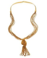 Aurelie Bidermann Miki Knotted Long Necklace