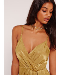 Missguided Layered Multi Chain Choker Necklace Gold