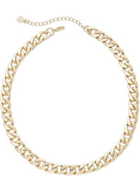 jcpenney Monet Jewelry Monet Gold Tone Curb Link Collar Necklace