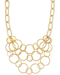 Devon Leigh Multi Chain Gold Plated Necklace