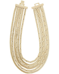 BCBGMAXAZRIA Multi Layered Mesh Chain Necklace
