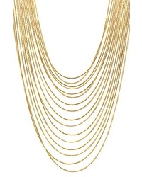 Vince Camuto Multi Row Chain Necklace