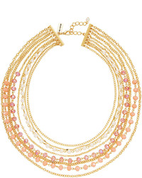 The Limited Multi Strand Chain Bead Necklace