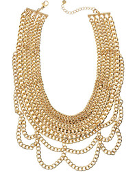 Lydell NYC Multi Strand Chain Necklace