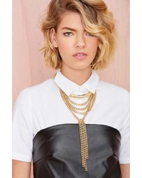 Nasty Gal Get Chained Collar Necklace