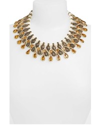 Natasha Couture Cleopatra Faux Pearl Collar Necklace