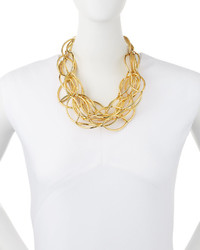 Nest Jewelry Gold Plated Twisted Collar Necklace