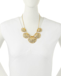 Kate Spade New York Clam Crystal Collar Necklace