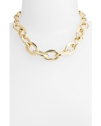 Nordstrom Chunky Link Collar Necklace Gold