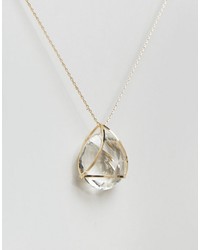 NY:LON Nylon Multi Shape Gold Plated Necklace