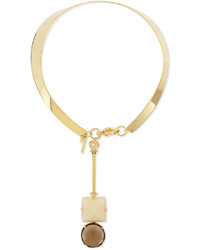 Lele Sadoughi Pendulum Collar Necklace