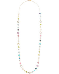 Ippolita Rock Candy Lollitini 18 Karat Gold Multi Stone Necklace