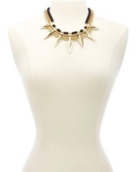 Charlotte Russe Rope Spike Collar Necklace