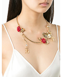 Christopher Kane Rose Chain Necklace