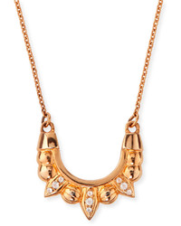 Pamela Love Rose Gold Plated Mini Tribal Spike Necklace