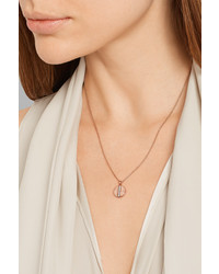 Ippolita Senso Stardust 18 Karat Rose Gold Diamond Necklace One Size