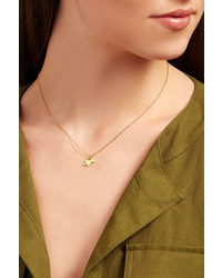 Jennifer Meyer Shot Through The Heart 18 Karat Gold Necklace One Size