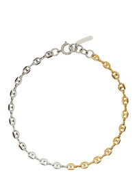 Justine Clenquet Silver And Gold Joy Necklace