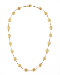 Marco Bicego Siviglia 18k Gold Single Strand Necklace 18l