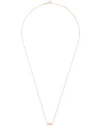 Ef Collection Small Diamond Tube Necklace