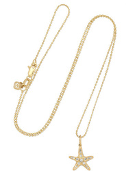 Sydney Evan Smfish 14 Karat Gold Diamond Necklace