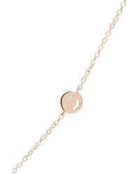 Alison Lou Smiley By The Yard 14 Karat Gold Diamond Necklace One Size