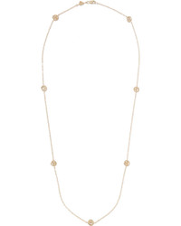 Alison Lou Smiley By The Yard 14 Karat Gold Diamond Necklace One Size