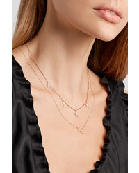 Diane Kordas Star 18 Karat Gold Diamond Necklace