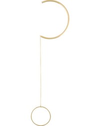 Stella McCartney Open Hanging Hoop Necklace