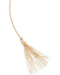 Chan Luu Tasseled Gold Plated Necklace