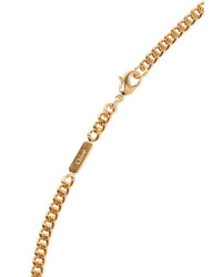 Chloé Tasseled Gold Tone Necklace