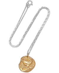 Alighieri The Scattered Decade Gold Plated And Silver Necklace