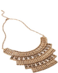 Forever 21 Tiered Tribal Inspired Necklace