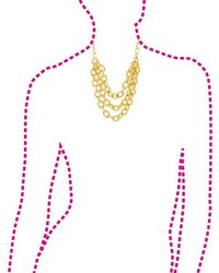 Charlotte Russe Twisted Chain Statet Necklace
