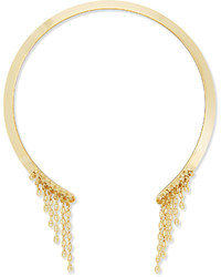 Dannijo Veda Gold Plated Collar Necklace
