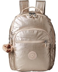 Kipling Seoul Small Metallic Backpack Bags