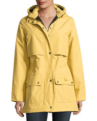 Barbour Stratus Hooded Utility Jacket Gold