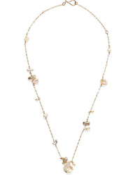 Melissa Joy Manning 14 Karat Gold Pearl Necklace