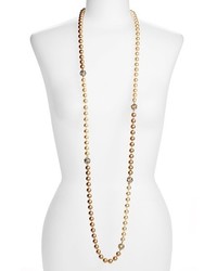 St. John Collection Two Tone Glass Pearl Necklace