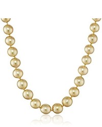Gabrielle Sanchez 18k Yellow Golden South Sea Pearl Strand Necklace 18